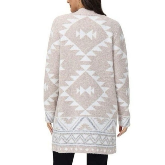Frye Ladies' Patterned Cardigan Sweater Size XL - Picture 4 of 10